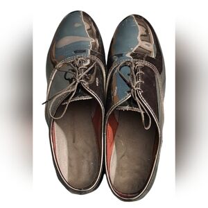 Gateway Formal Black Patent Tuxedo Footwear - Sz. 11.5